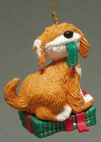 GrolierBarkley.jpg (13 KB) Barkley with a present.