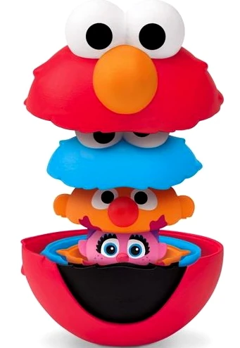 elmo bath toys