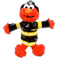 Elmo as an FDNY officer