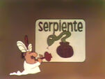 Speech Balloon: S - Serpiente (Spanish)