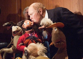 Willard Scott & SamThe Smithsonian Institute in 2006