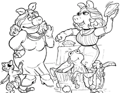 Fozzie as Piggy Fun All Year Round