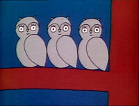 Swedish Number Cartoons: 3 Owls (First: Episode 1469)