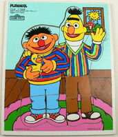 Bert and Ernie Say Hello 11 pc 1988