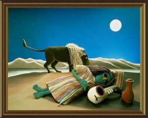 henri rousseau the sleeping gypsy