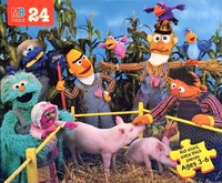 fashioned after Bert in a Milton Bradley puzzle