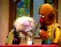 King Morris the Miserable tastes some "ilk" in the Sesame Street story "Ike and the Ilk"