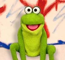 frog in Elmo's World: Frogs and "The Sesame Street Alphabet"