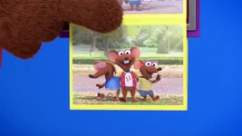 Rizzo with some of his younger siblings