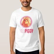 Zazzle piggy model shirt