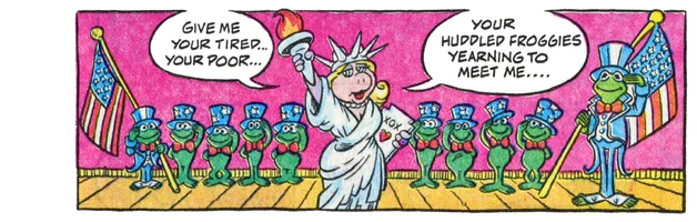 The Muppets comic strip April 11, 1982