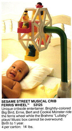 Baby ferris top wheel toy