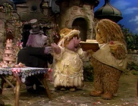 ...the anniversary bride and groom; his Ma and Pa.