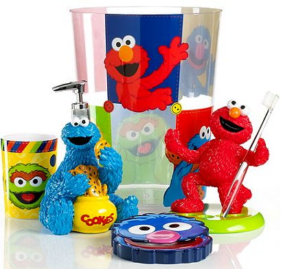 Sesame Street Bath Set (Jay Franco) | Muppet Wiki | Fandom