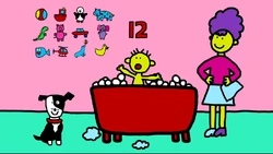 12 Bath Toys (First: Episode 4710)