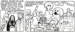 Caroll Spinney comic strip excerpt from 1980