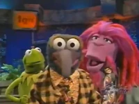 Kermit and Clifford host the TGIF block on ABC, March 1, 1996