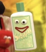 shampoo bottle in Sesame Street Episode 4128