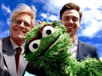 Oscar with Stoltz and Bergen