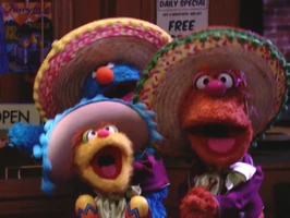 monster mariachi band member in Episode 4096