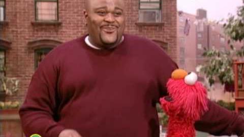 Ruben Studdard and Elmo