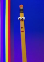 pencil in The Not-Too-Late Show episode 213
