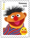 SesameStreet-50thAnniversary-ForeverStamps-Ernie