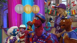 Telly, Anna Karenina and Yao Boing in Sesame Street Episode 4421.