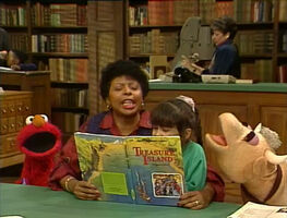 Susan reads the book in Episode 2740.