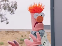 Beaker (eyes and nose)Muppets Now episode 103