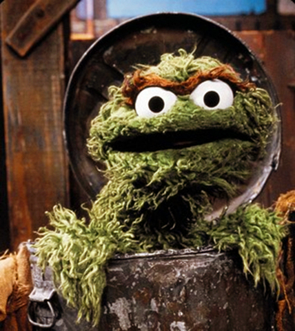 oscar the grouch material