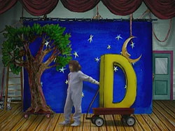 Girl performs on stage (First: Episode 4060)