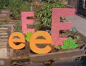 A segment from the Planting Letters series, one of many ways Sesame Street teaches letters this season.