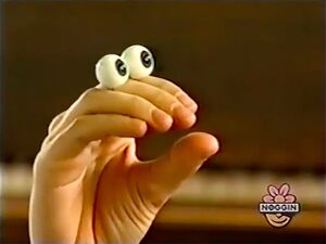 Oobi eyes close-up