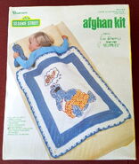 Crocheted Afghan Kit 1980 20 x 30 inches