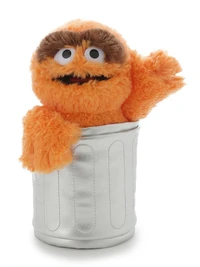 orange Oscar the Grouch
