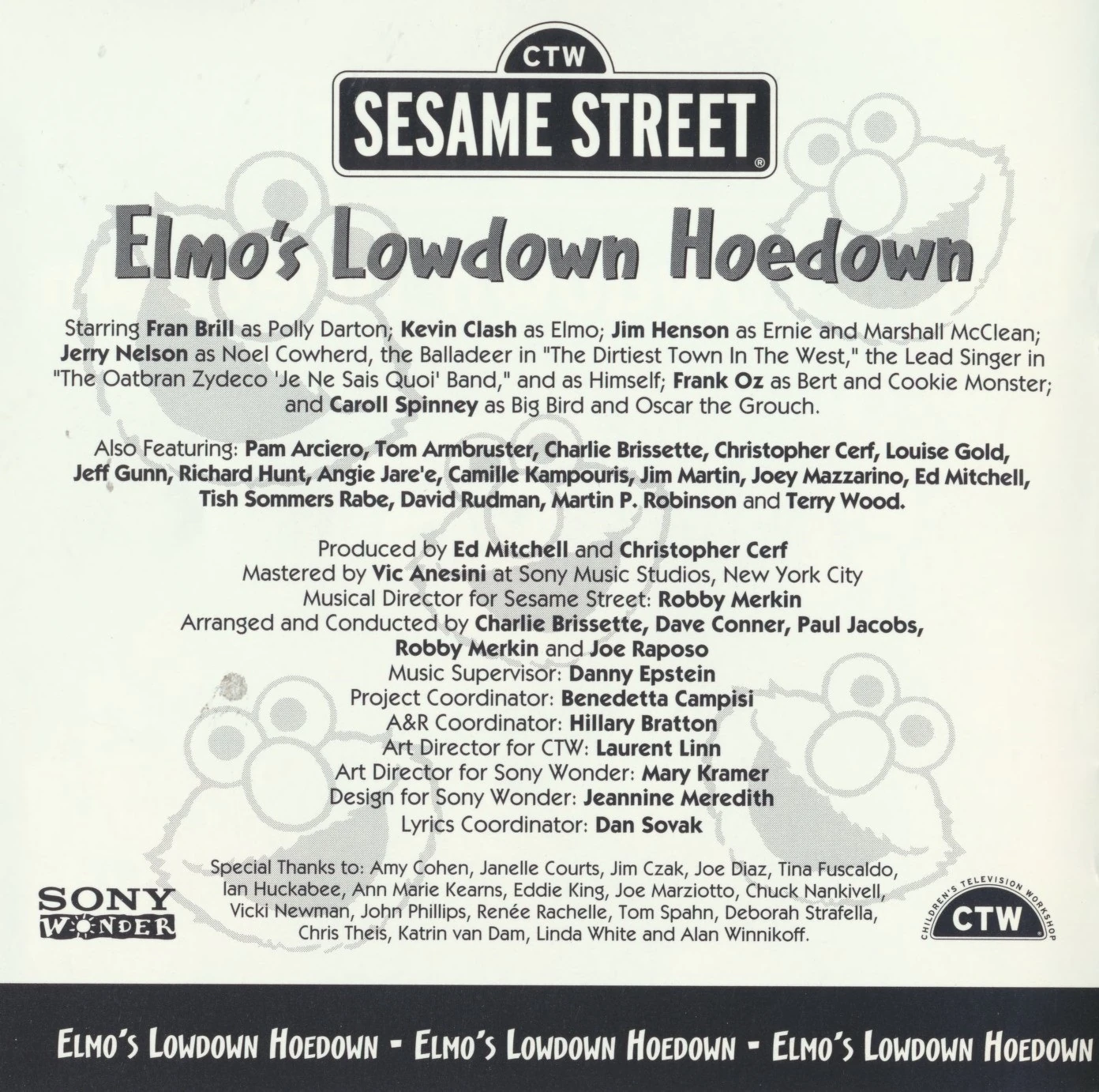 その他 Elmo's Lowdown Hoedown p706p5g $_57.JPG?set_id=8800005007