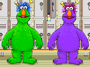 Mr. Honker as seen in the Elmo's Preschool CD-ROM game