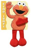 Plush feet book Elmo Jumps