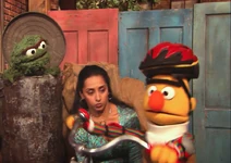 Episode 4516 Bert leaves a tire stain on Oscar's tuxedo