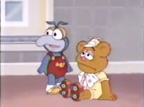 Baby Fozzie in the Muppet Babies episode "Journey to the Center of the Nursery."