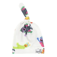 top knot hat Sesame Friends