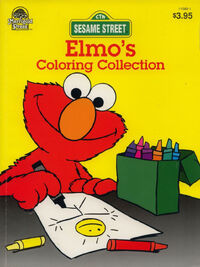 Elmo's Coloring Collection Merrigold Press 1994