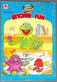Muppet Workshop Sticker Fun Western Publishing 1995