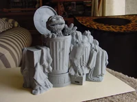 Oscar the Grouch figure prototype