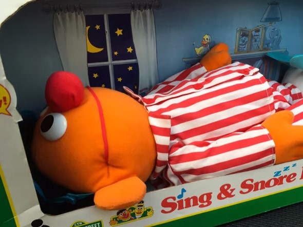 Sleeping ernie doll sale