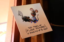 Stage 1 Company Store rat sign