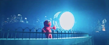Elmo as he appears in the trailer for Street Mission.