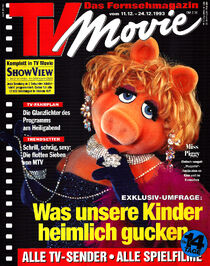 Miss Piggy on the cover of TV Movie (Germany) (1993)