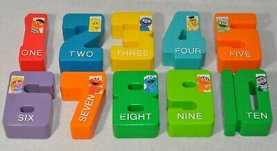 sesame street numbers toy